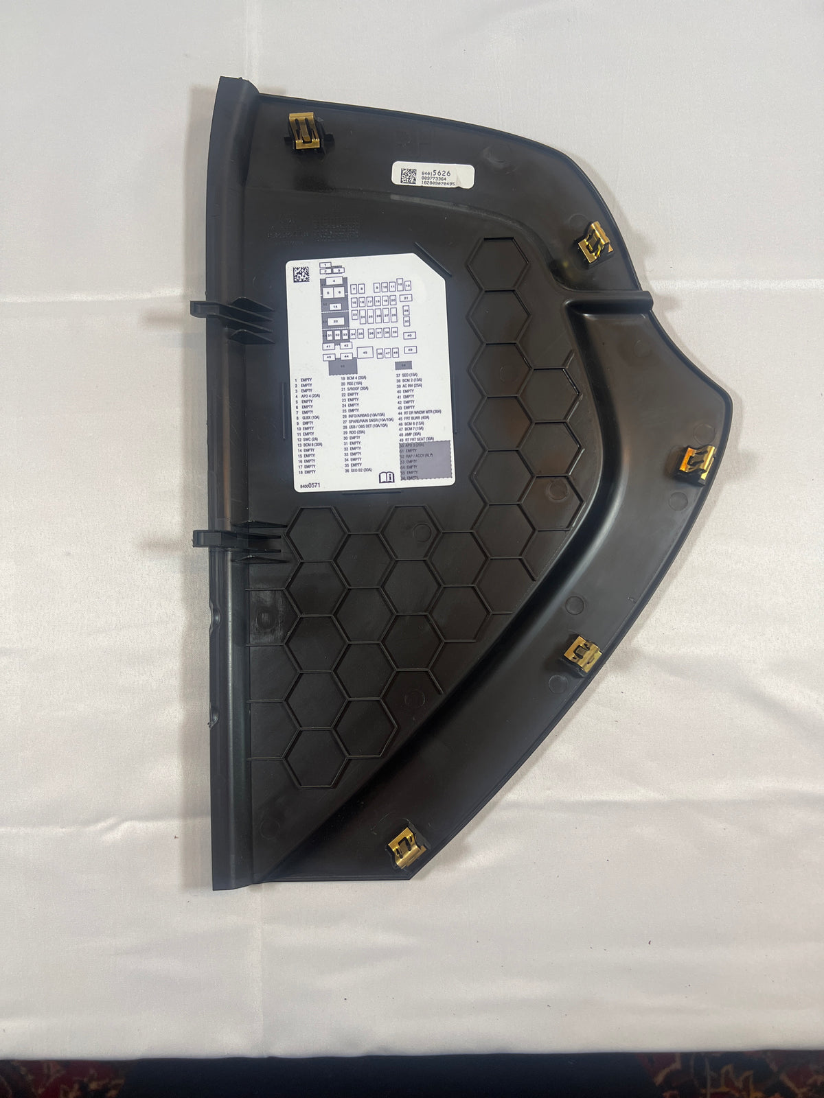 2019 Chevy Tahoe Premier Cover, Instrument Panel Fuse Block Access 84015626