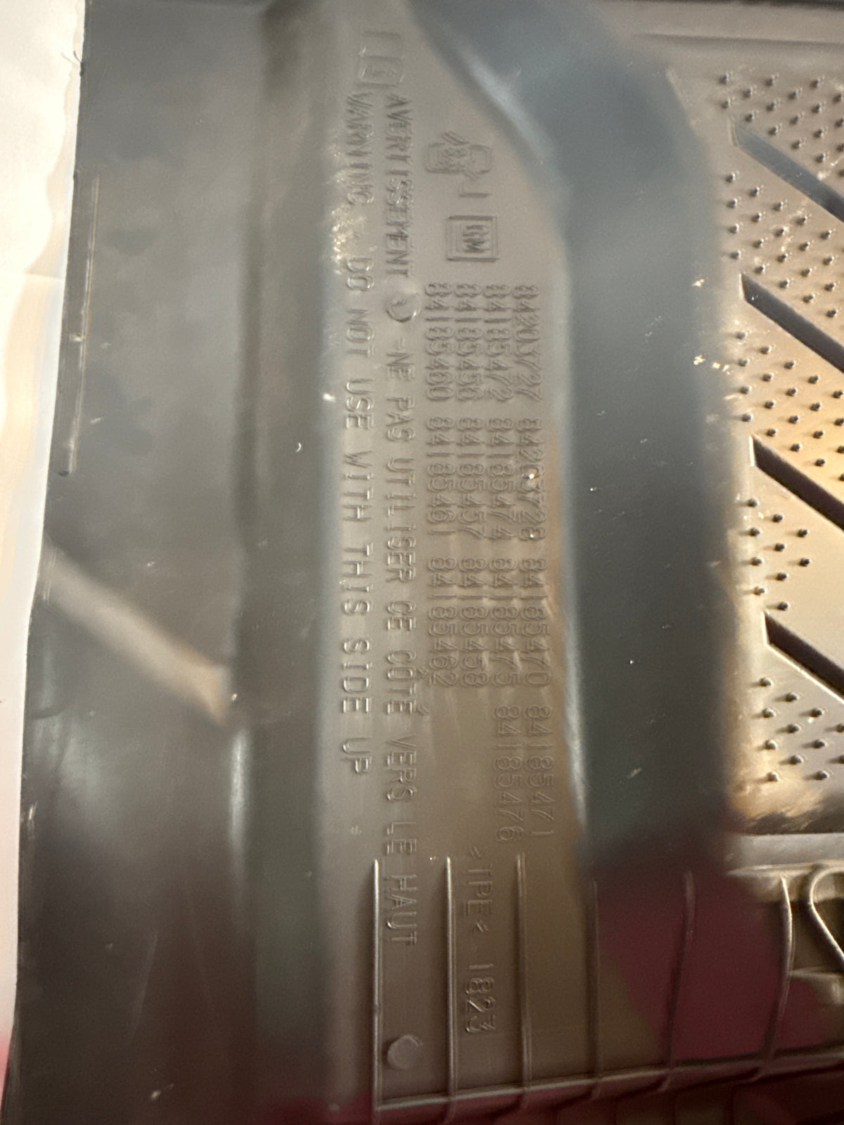 2019 Chevy Tahoe Premier All Weather Floor Liners 84185472