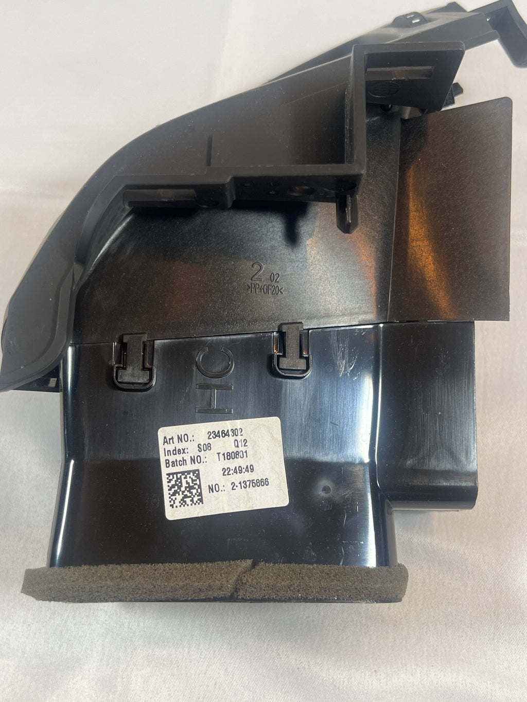 2019 Chevy Tahoe Premier Driver Side Center Instrument Panel Air Outlet 23464302, 22780236