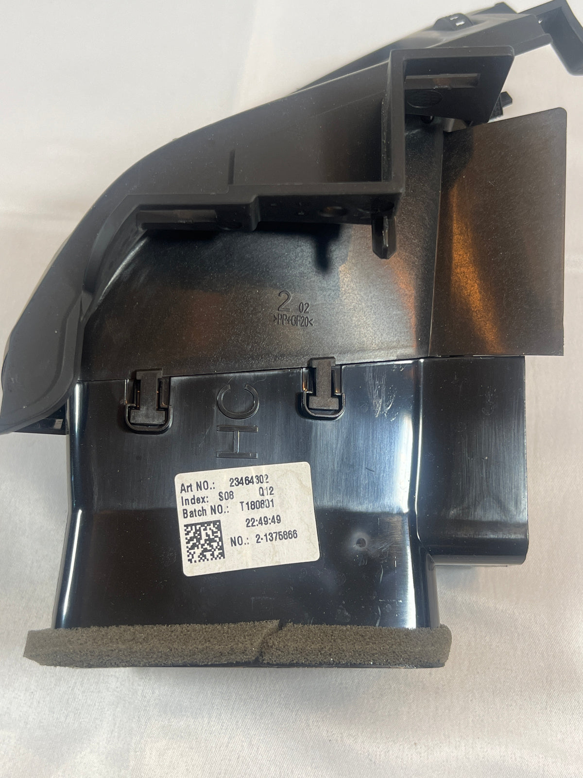 2019 Chevy Tahoe Premier Driver Side Center Instrument Panel Air Outlet 23464302, 22780236