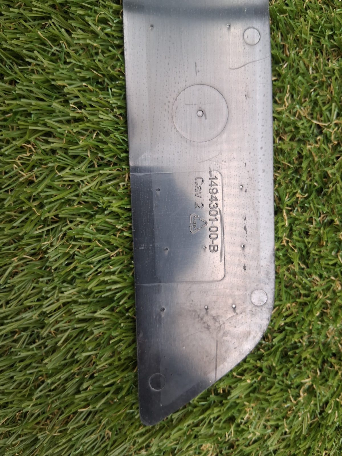 OEM 1494301-00-B 2022 Tesla Model Y Door Sill Scuff Plate