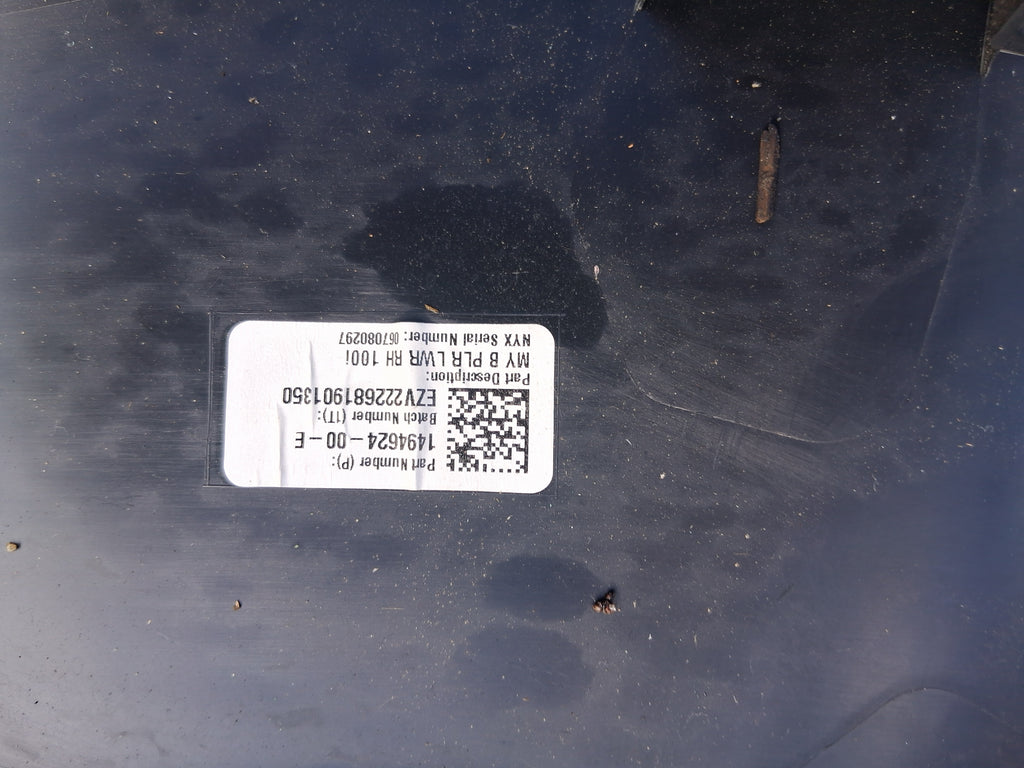 OEM 1494624-00-E 2022 Tesla Model Y Right Side B Pillar Lower Trim Panel Cover