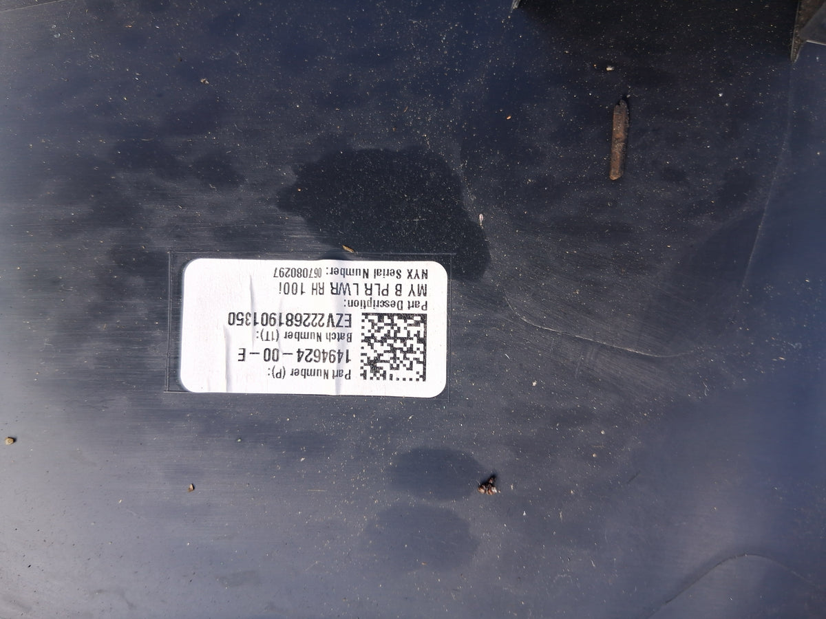 OEM 1494624-00-E 2022 Tesla Model Y Right Side B Pillar Lower Trim Panel Cover