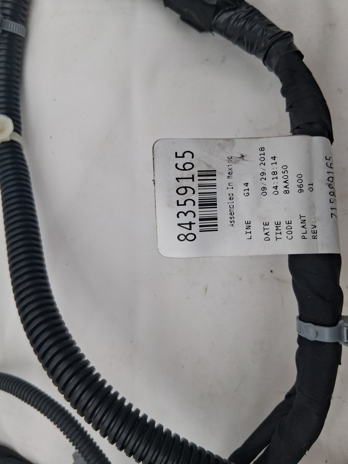 OEM 2019 Chevy Tahoe Premier Floor Console Wiring Harness