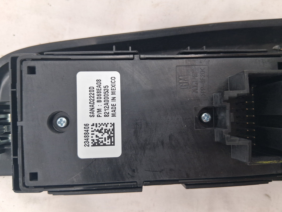 OEM# 23488406 2019 Chevy Tahoe Premier Right Passenger Window Switch Button