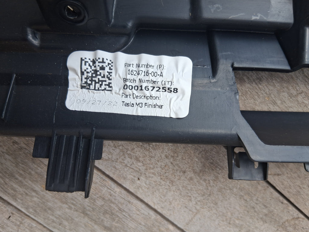 OEM 1624716-00-A 2022 Tesla Model Y Dash Instrument Panel Bracket