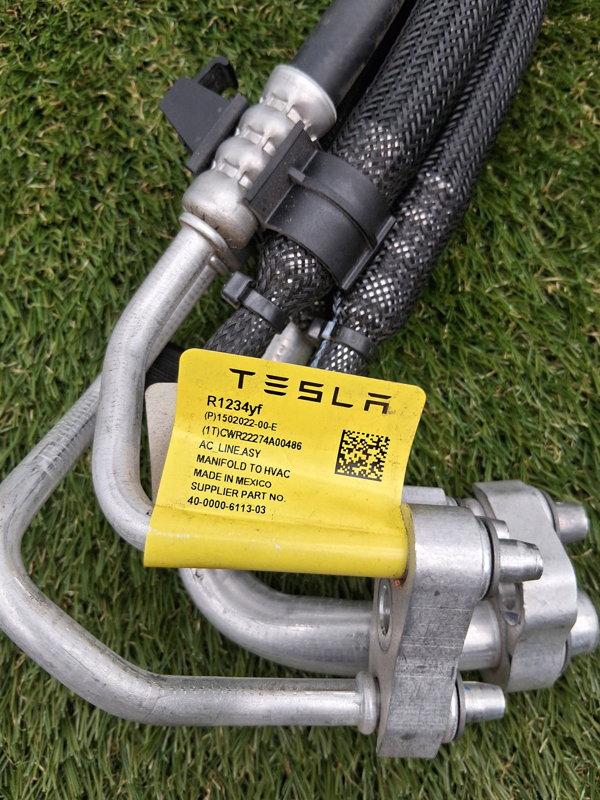 OEM 1502022-00-E 2022 Tesla Model Y A/C Line Manifold HVAC