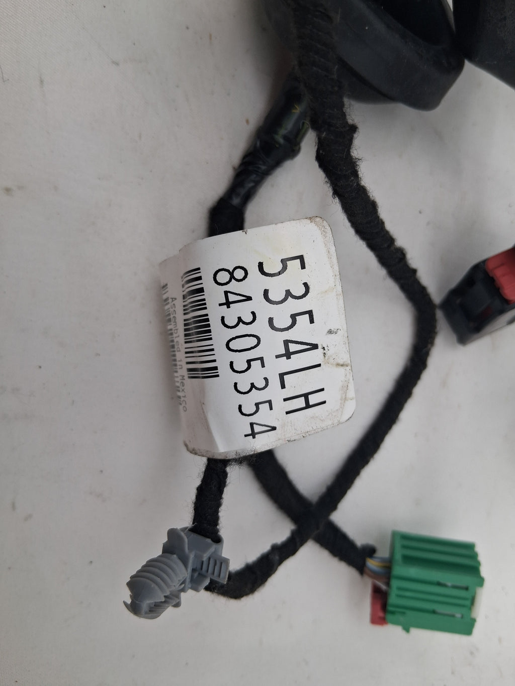 OEM# 2019 Chevy Tahoe Premier Door Panel Wiring Harness