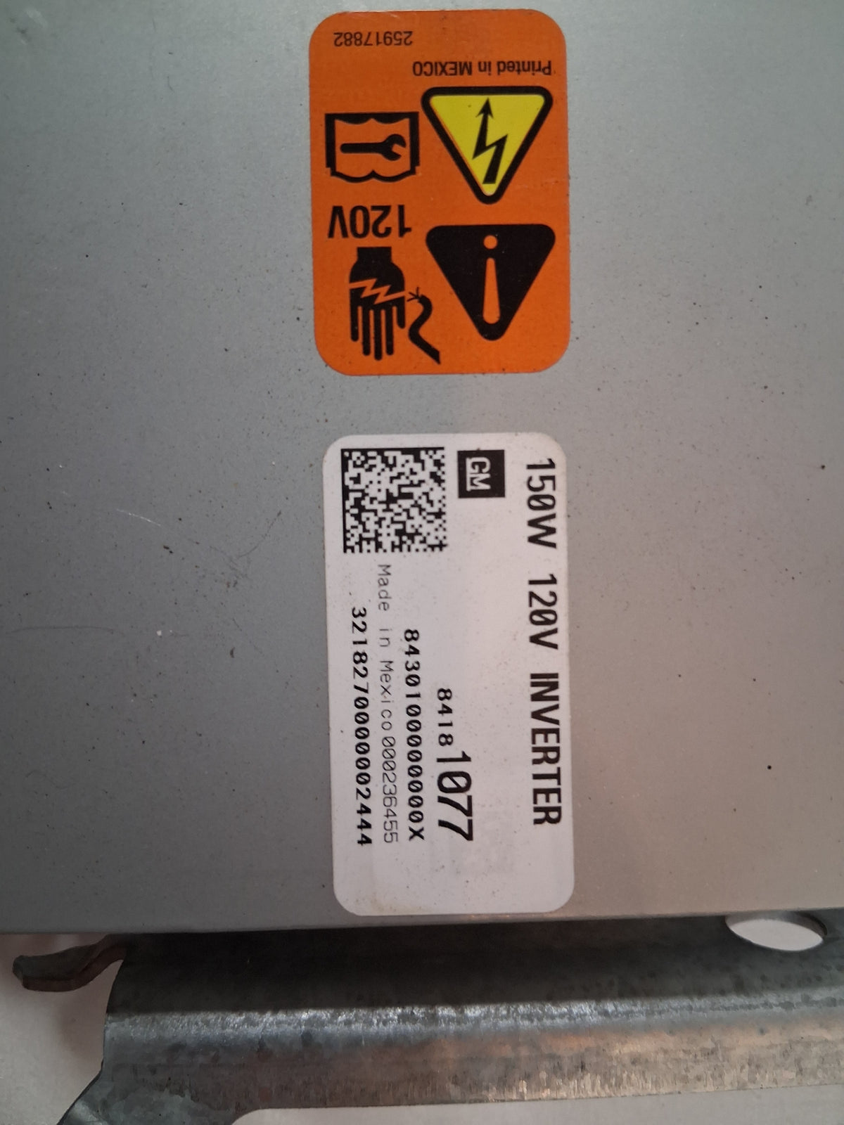 2019 Chevy Tahoe Premier AC and DC Power Control Module 84181077
