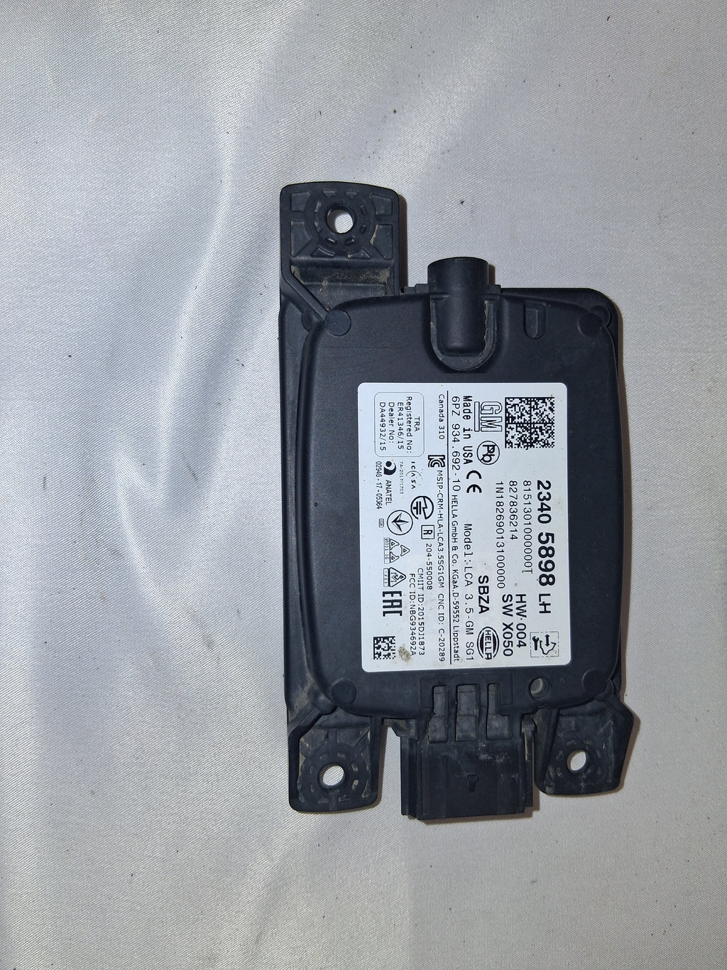 OEM# 23405898 2019 Chevy Tahoe Premier Blind Spot Sensor Module